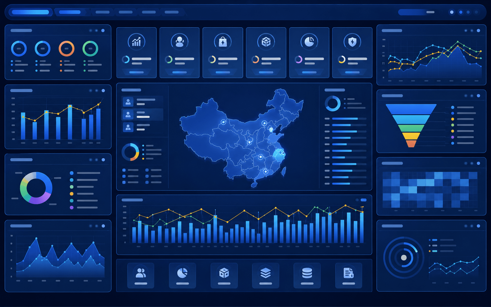 BI 数据可视化与经营驾驶舱